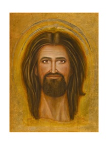 Jezus #1 - Anneke de Lang (Giclee op aquarelpapier, incl passe-partout)