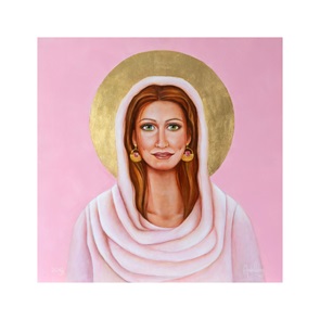Maria-Magdalena-bewerkt-30x30-pass-shop Maria Magdalena - aquarel Anneke de lang