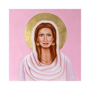 Maria-Magdalena-bewerkt-40x40-pass-shop Maria Magdalena - aquarel Anneke de lang