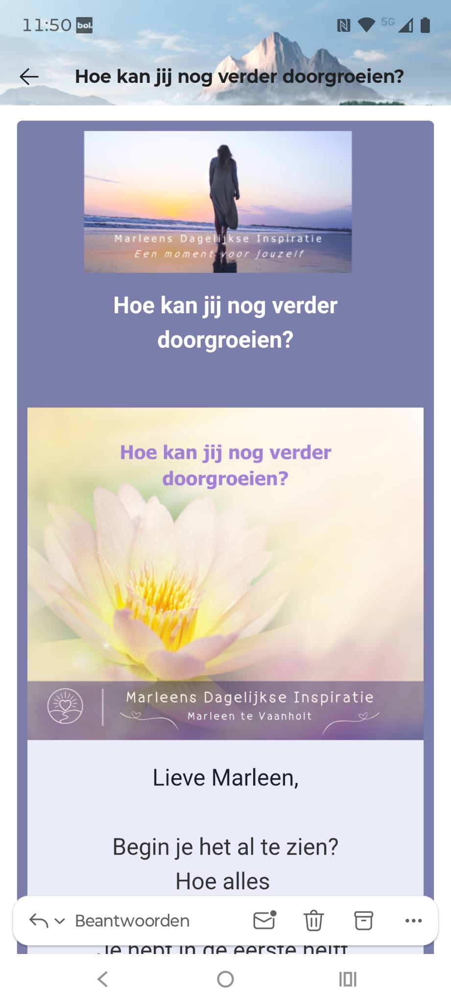 Voorbeeld 5A Marleens Dagelijkse Inspiratie